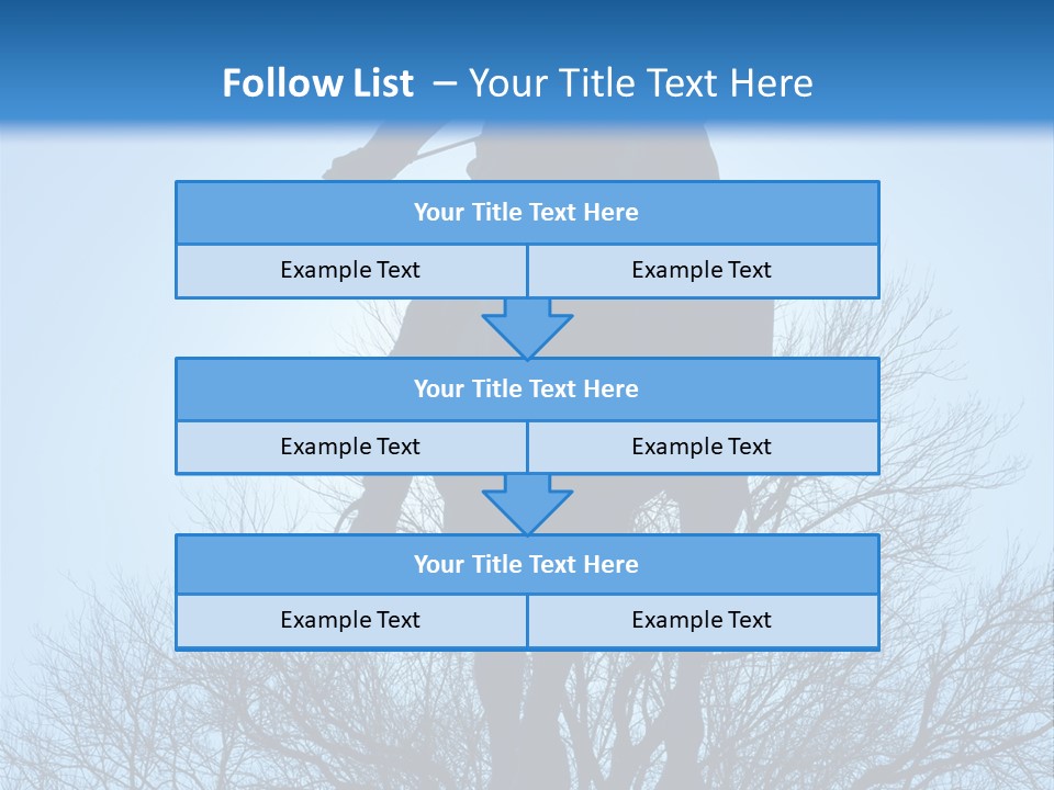 Skyline Washington Backlit PowerPoint Template