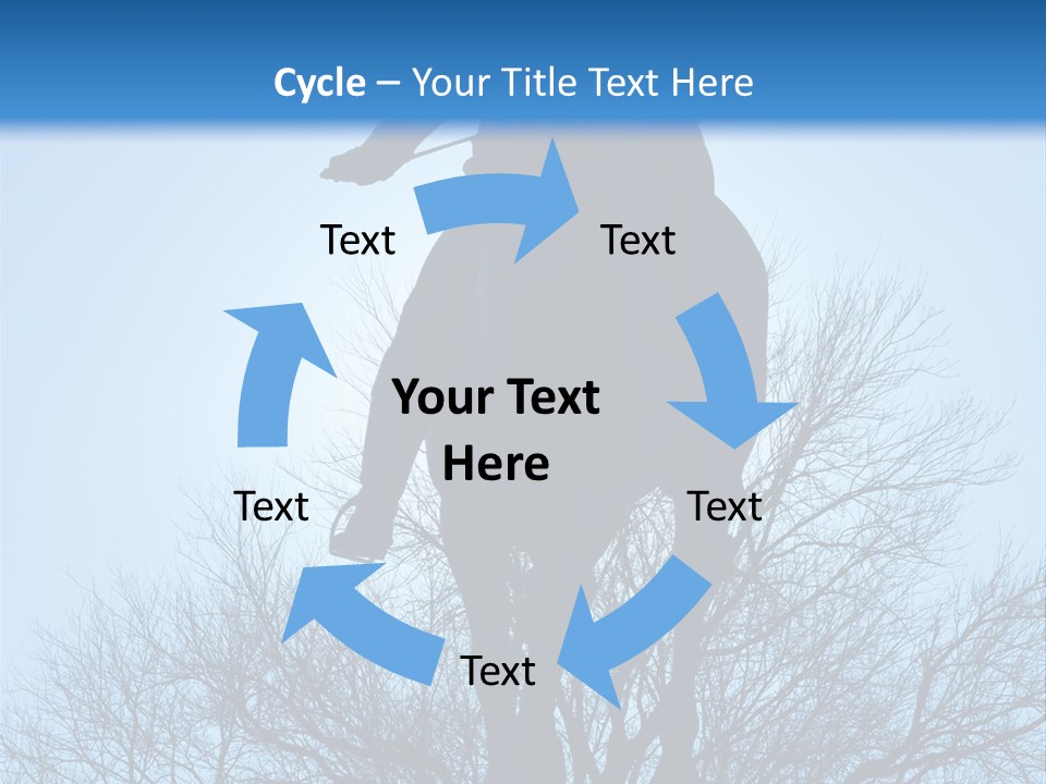 Skyline Washington Backlit PowerPoint Template