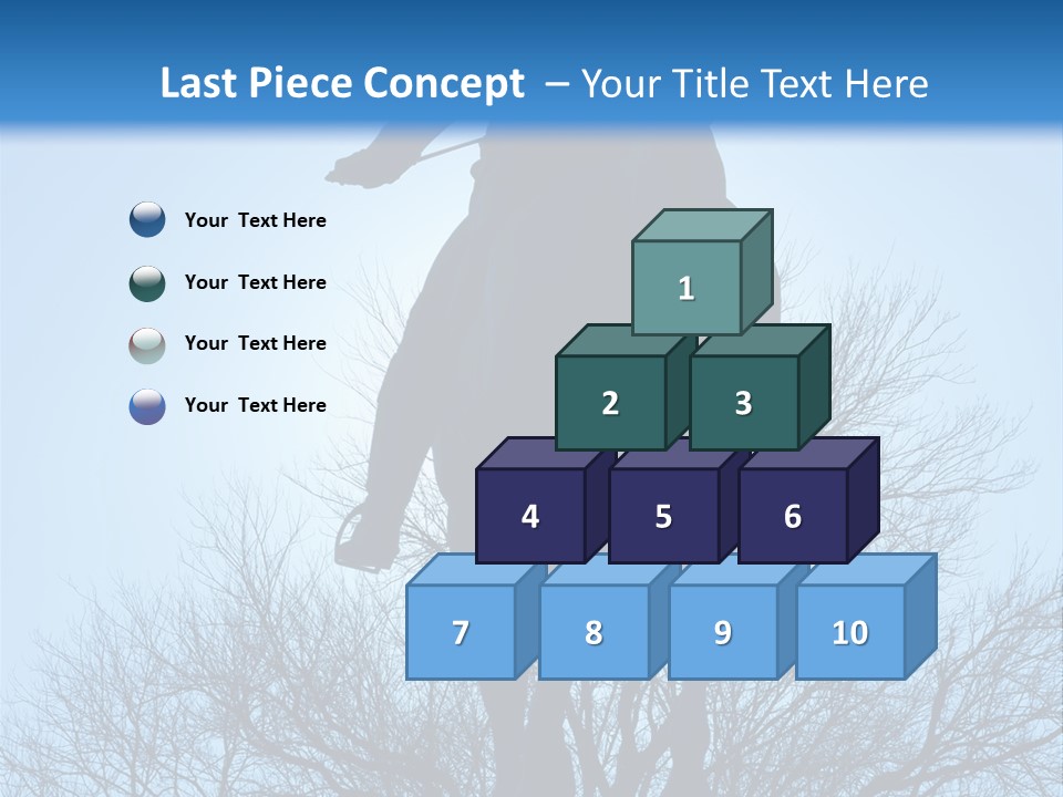 Skyline Washington Backlit PowerPoint Template