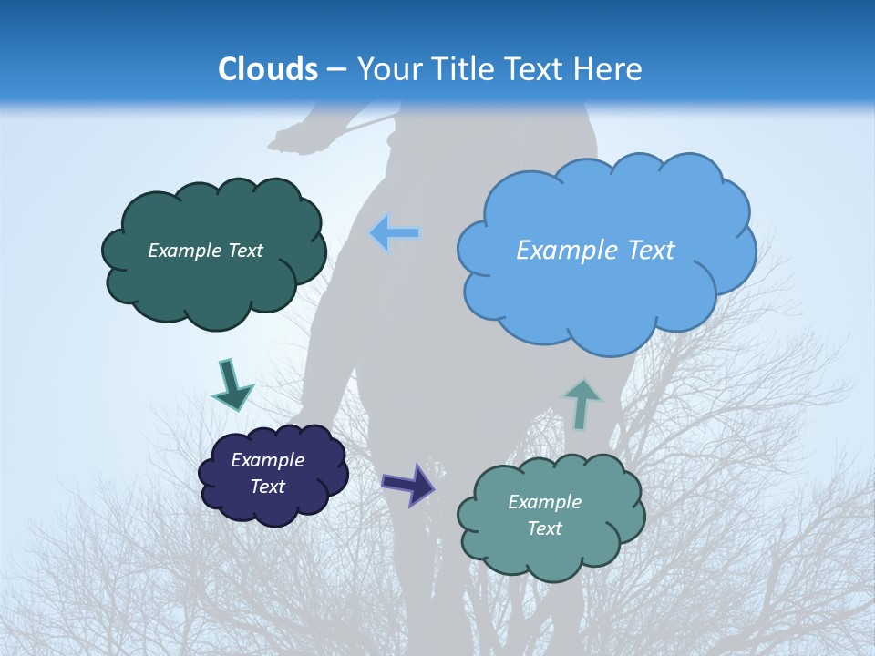 Skyline Washington Backlit PowerPoint Template