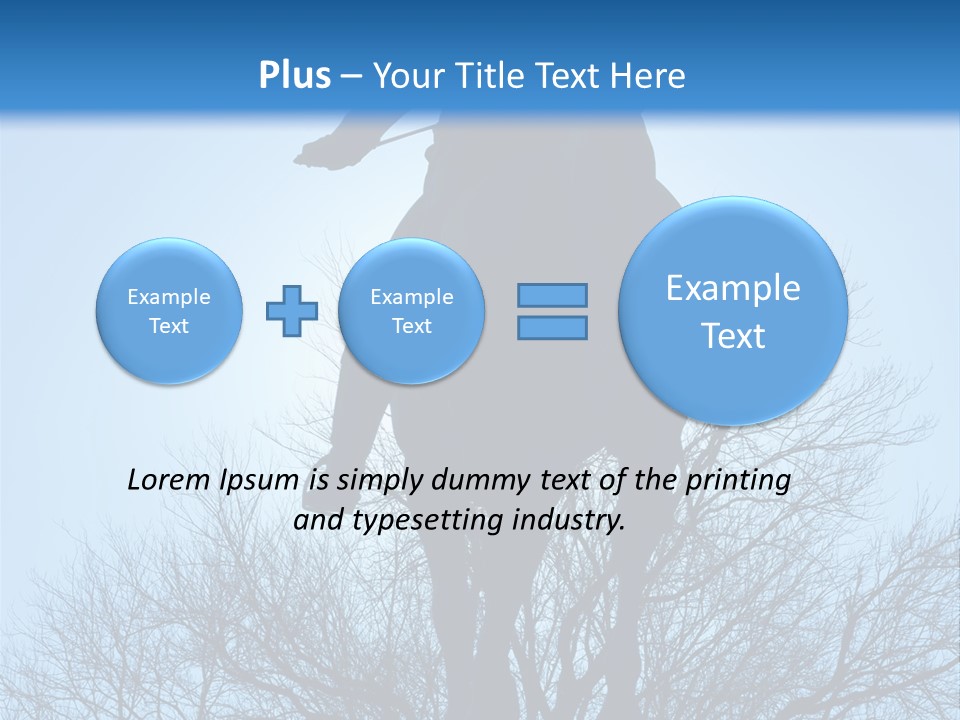 Skyline Washington Backlit PowerPoint Template