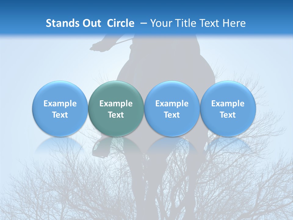 Skyline Washington Backlit PowerPoint Template