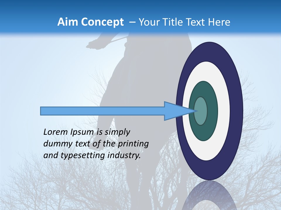 Skyline Washington Backlit PowerPoint Template