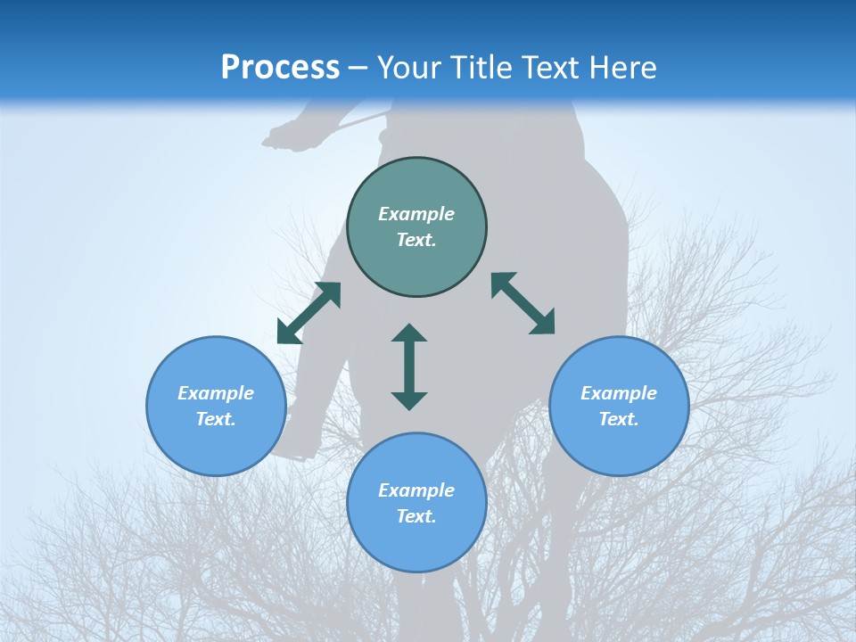 Skyline Washington Backlit PowerPoint Template