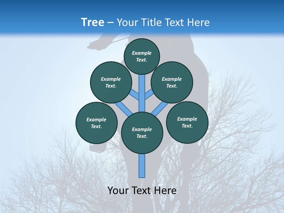 Skyline Washington Backlit PowerPoint Template