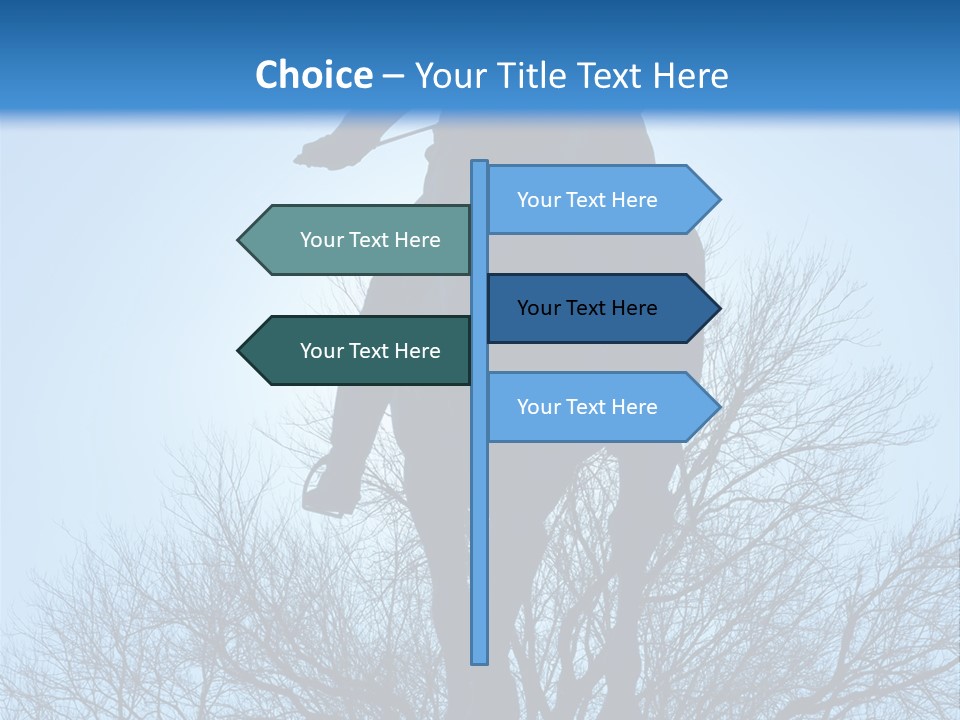 Skyline Washington Backlit PowerPoint Template