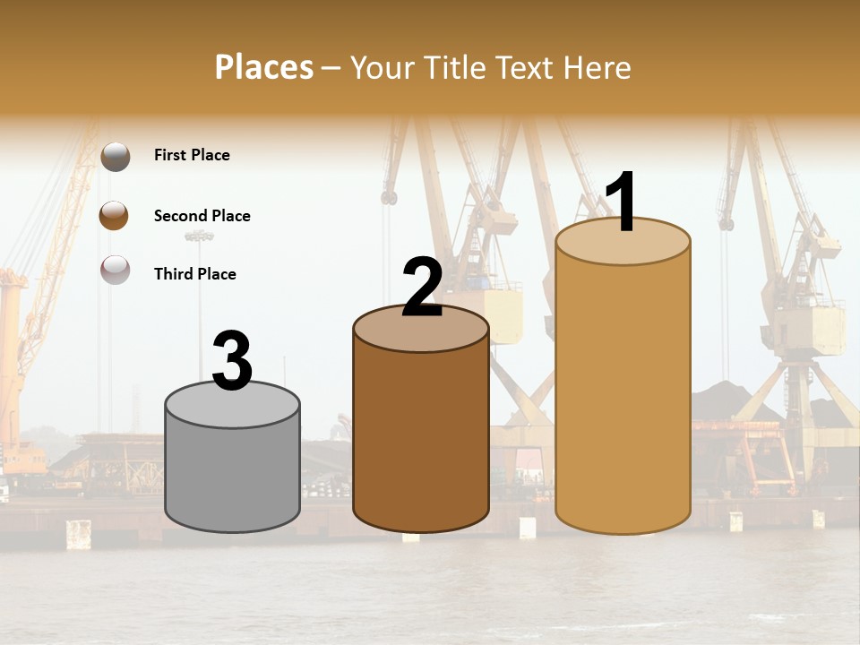 Carrier Transportation Industry PowerPoint Template