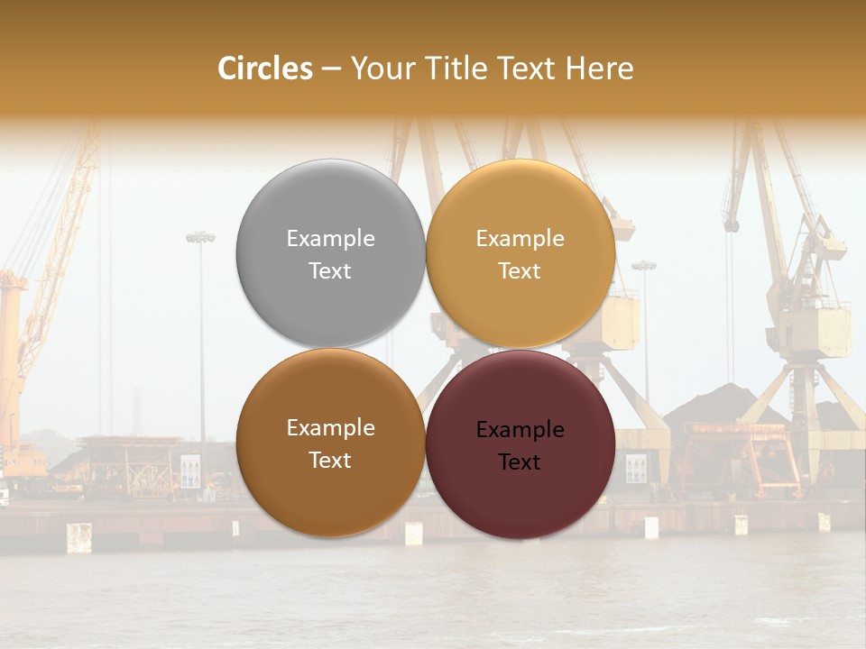 Carrier Transportation Industry PowerPoint Template