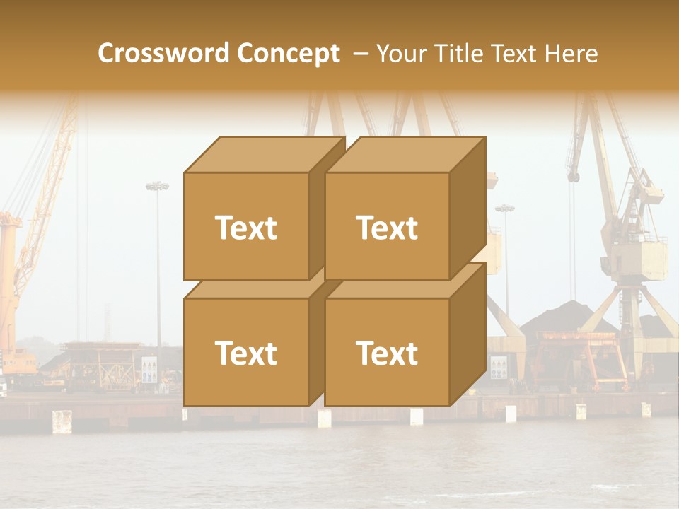 Carrier Transportation Industry PowerPoint Template