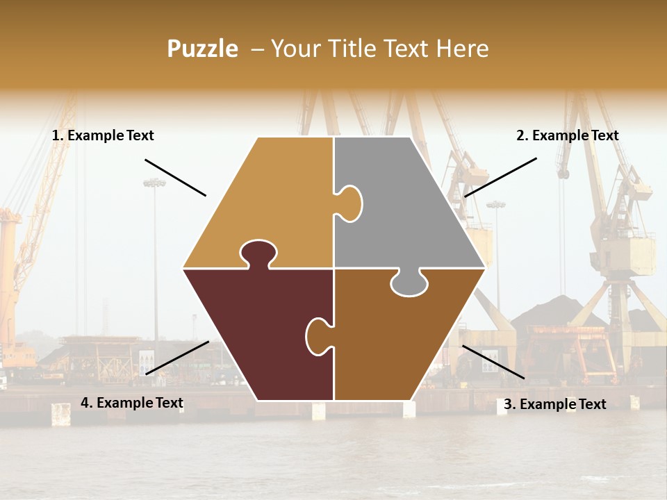Carrier Transportation Industry PowerPoint Template