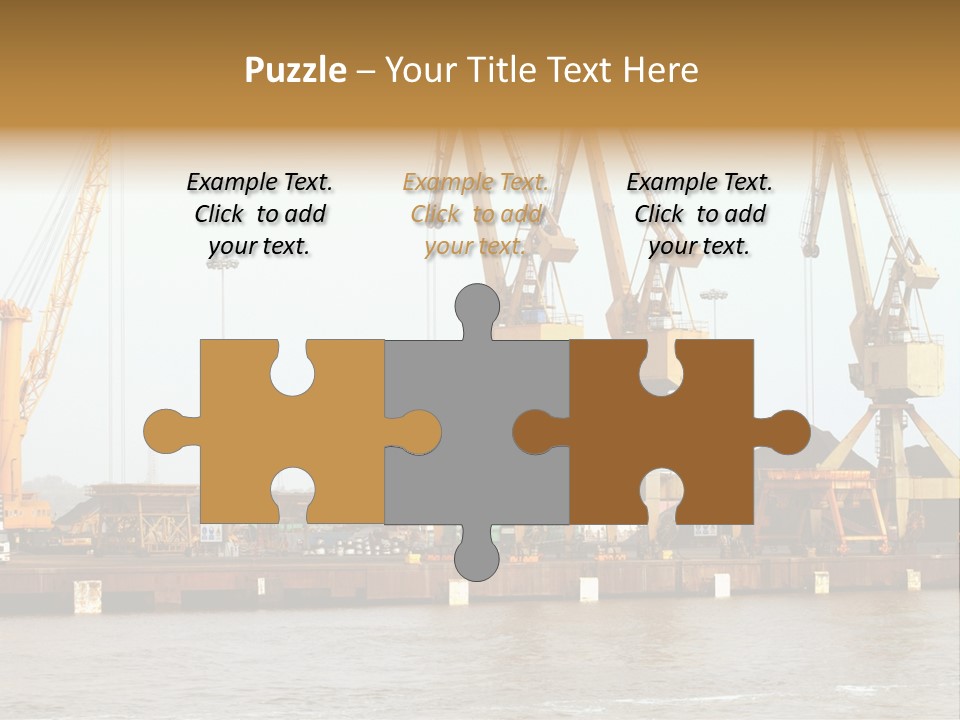 Carrier Transportation Industry PowerPoint Template