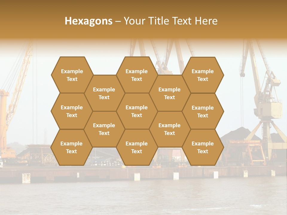 Carrier Transportation Industry PowerPoint Template