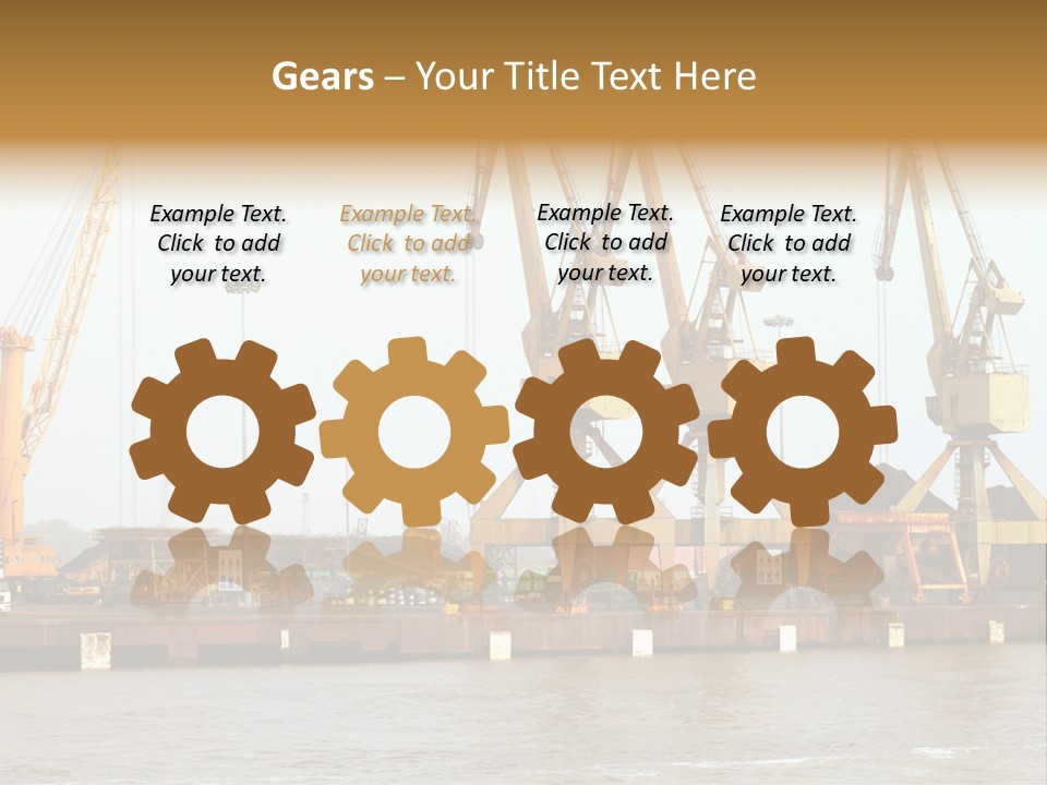 Carrier Transportation Industry PowerPoint Template