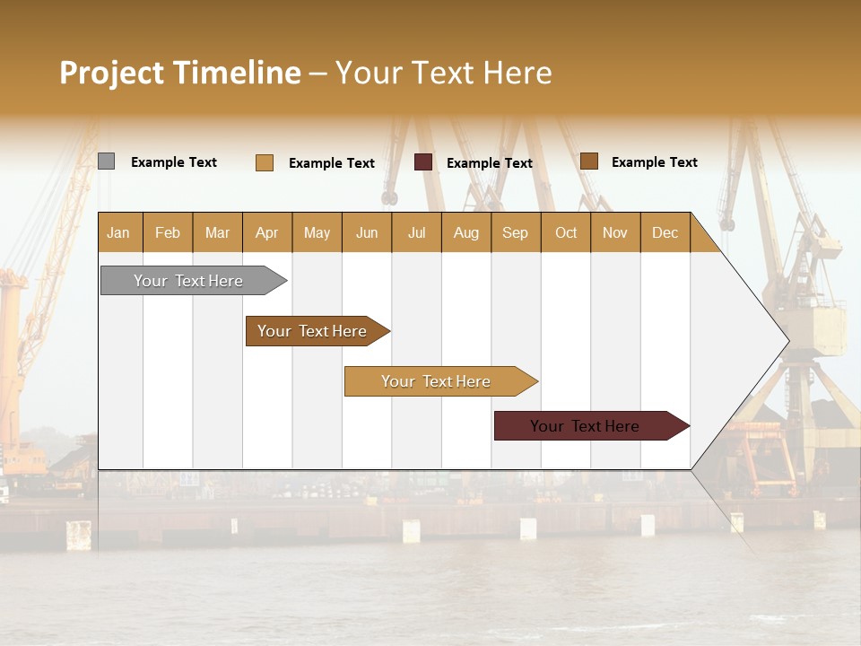 Carrier Transportation Industry PowerPoint Template