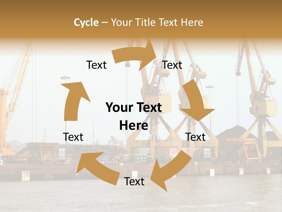 Carrier Transportation Industry PowerPoint Template