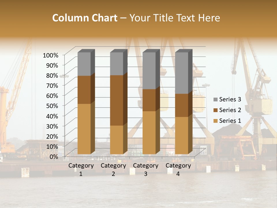 Carrier Transportation Industry PowerPoint Template