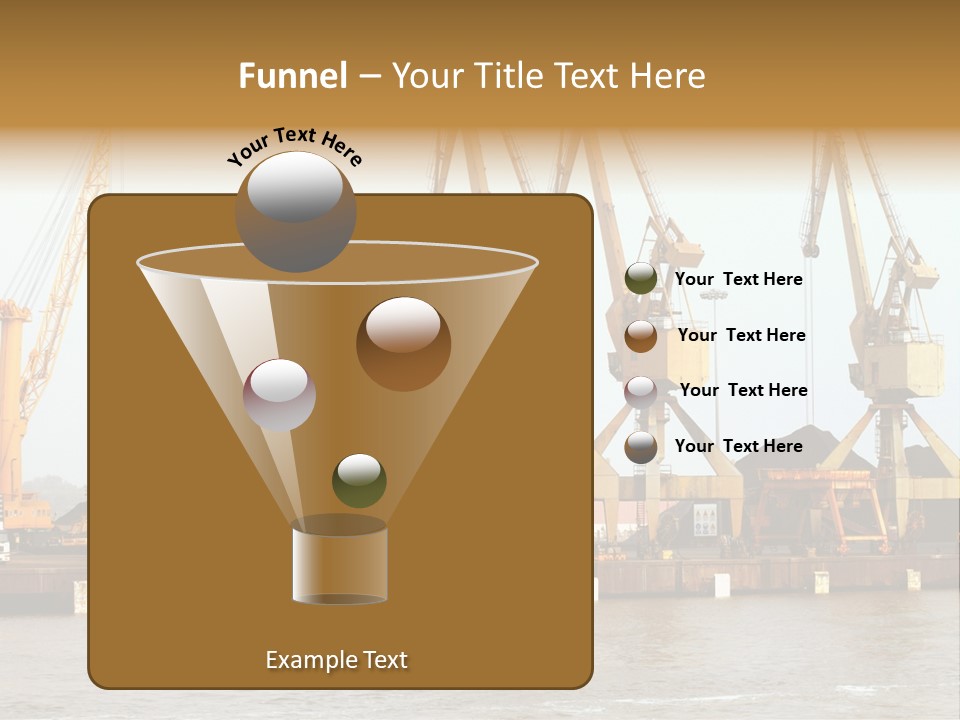 Carrier Transportation Industry PowerPoint Template