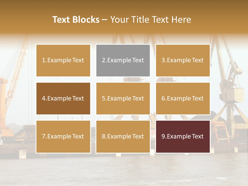 Carrier Transportation Industry PowerPoint Template