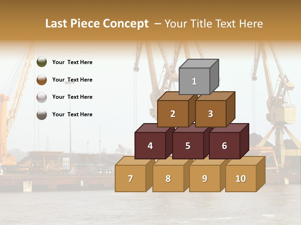 Carrier Transportation Industry PowerPoint Template