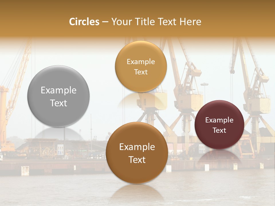 Carrier Transportation Industry PowerPoint Template