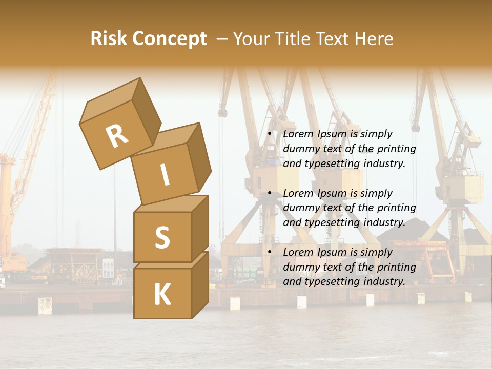 Carrier Transportation Industry PowerPoint Template