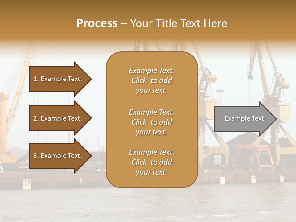 Carrier Transportation Industry PowerPoint Template