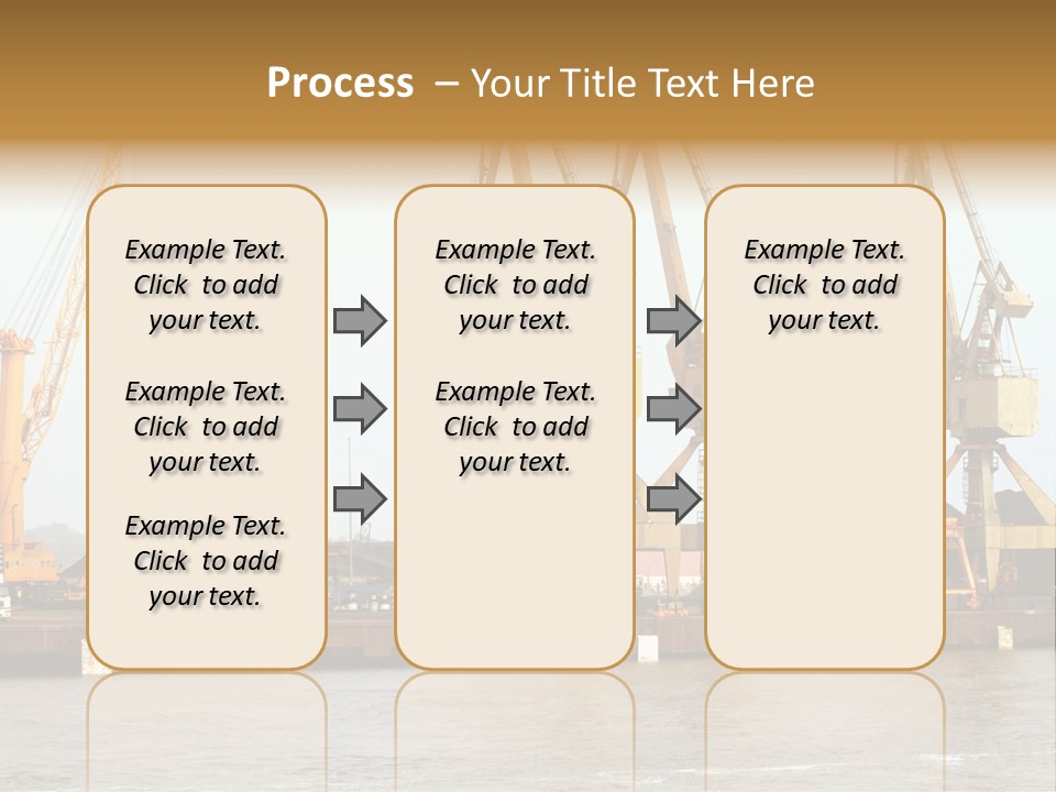Carrier Transportation Industry PowerPoint Template