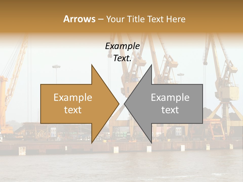 Carrier Transportation Industry PowerPoint Template