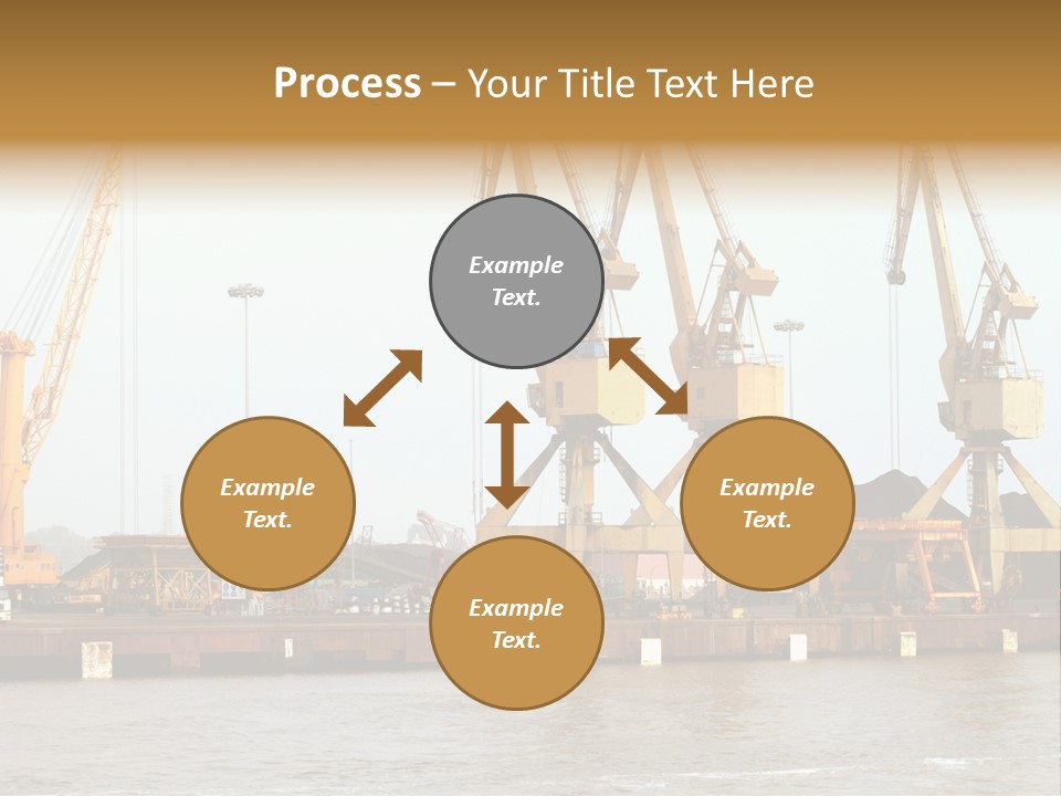 Carrier Transportation Industry PowerPoint Template