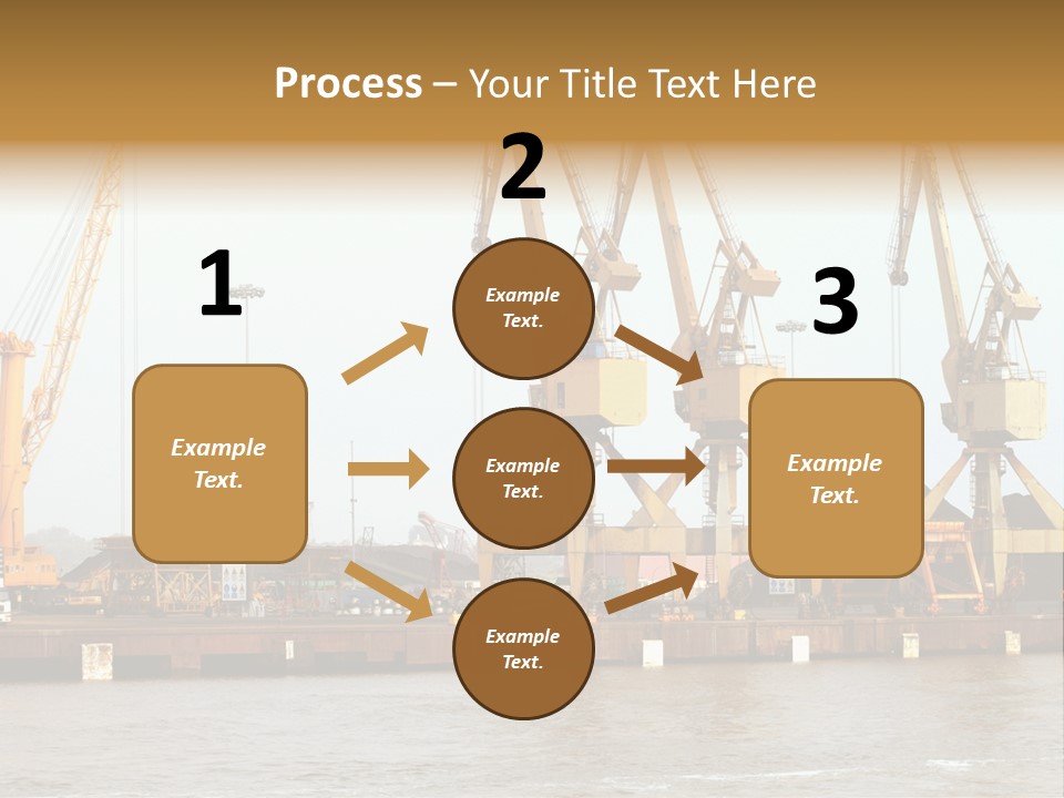 Carrier Transportation Industry PowerPoint Template