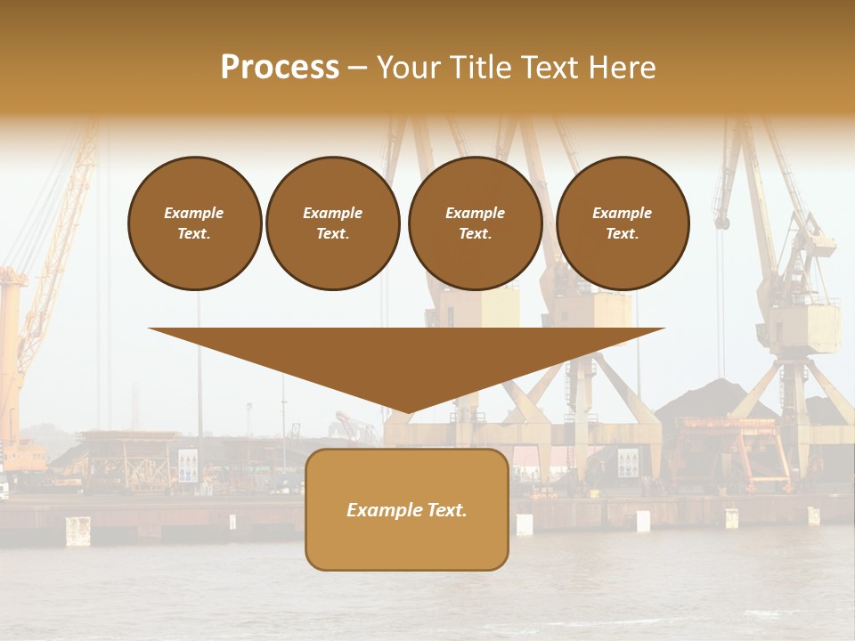 Carrier Transportation Industry PowerPoint Template
