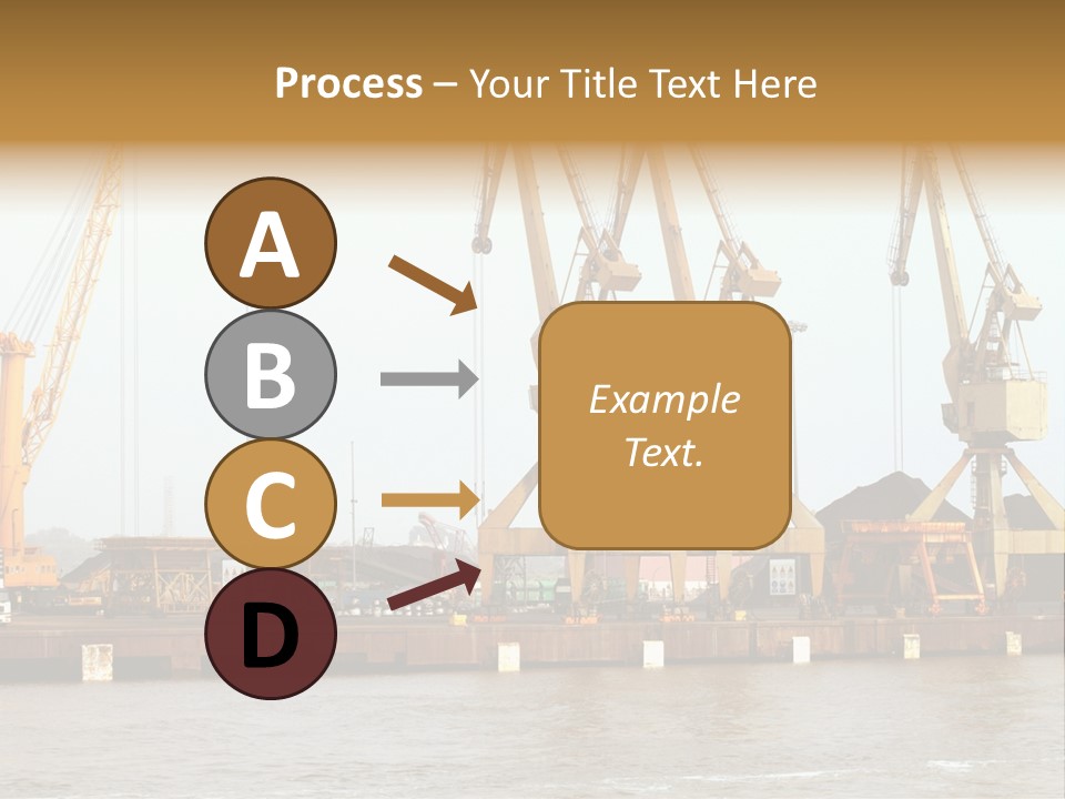 Carrier Transportation Industry PowerPoint Template