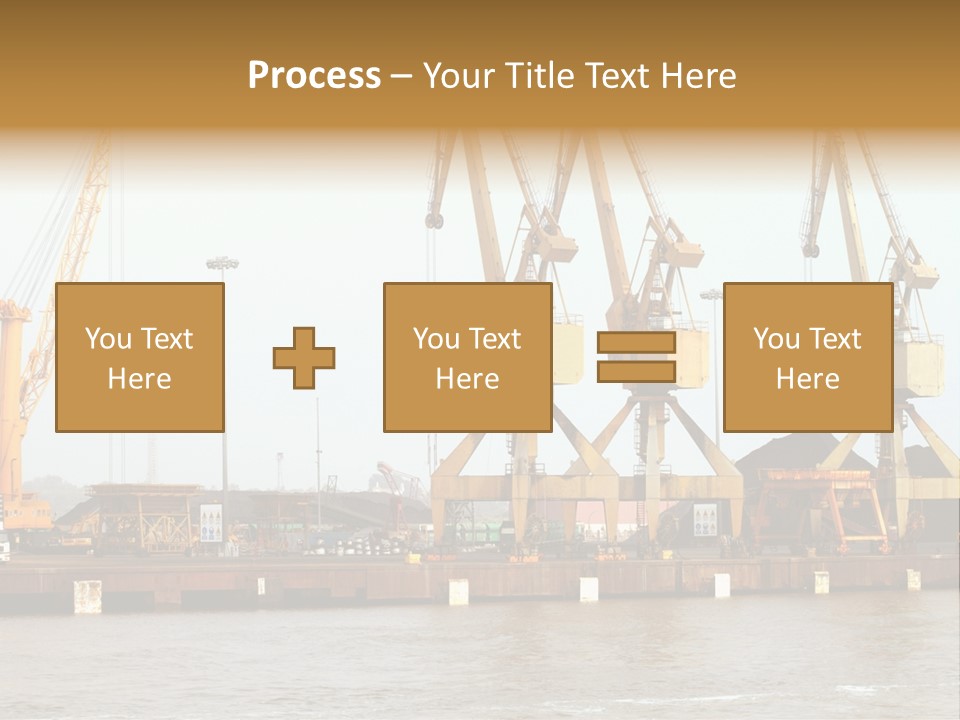 Carrier Transportation Industry PowerPoint Template