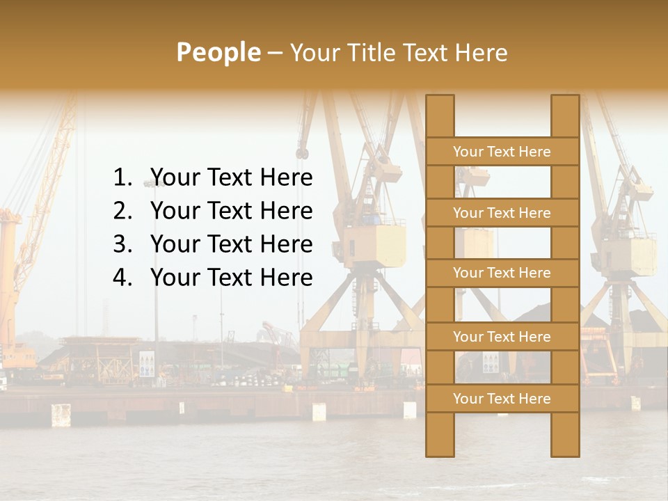 Carrier Transportation Industry PowerPoint Template