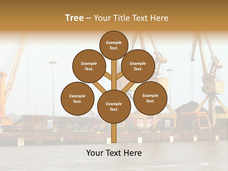 Carrier Transportation Industry PowerPoint Template