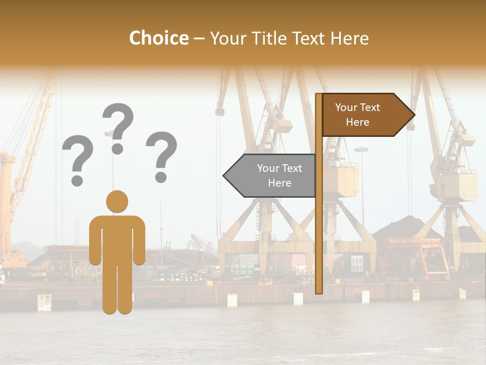 Carrier Transportation Industry PowerPoint Template