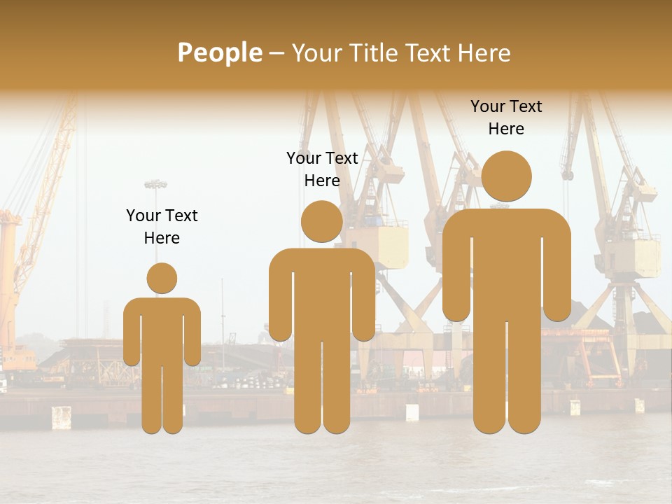 Carrier Transportation Industry PowerPoint Template