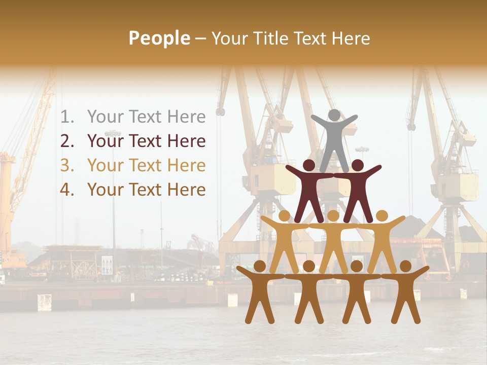 Carrier Transportation Industry PowerPoint Template