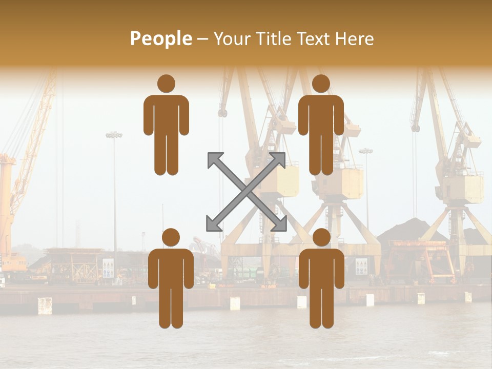 Carrier Transportation Industry PowerPoint Template