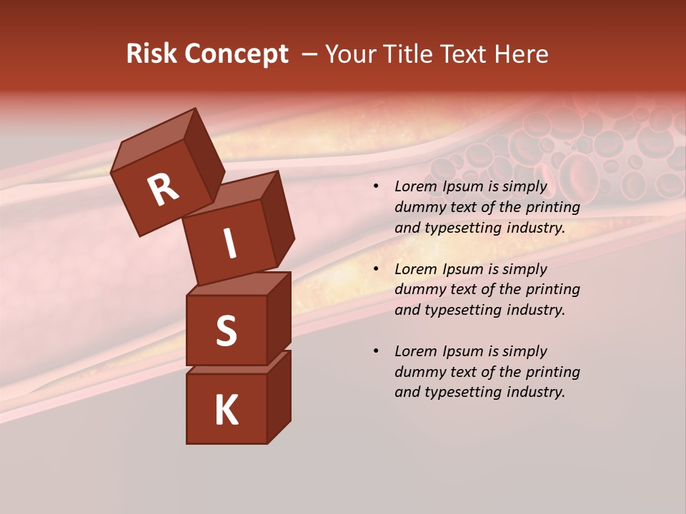 Sick Vascular Disease PowerPoint Template