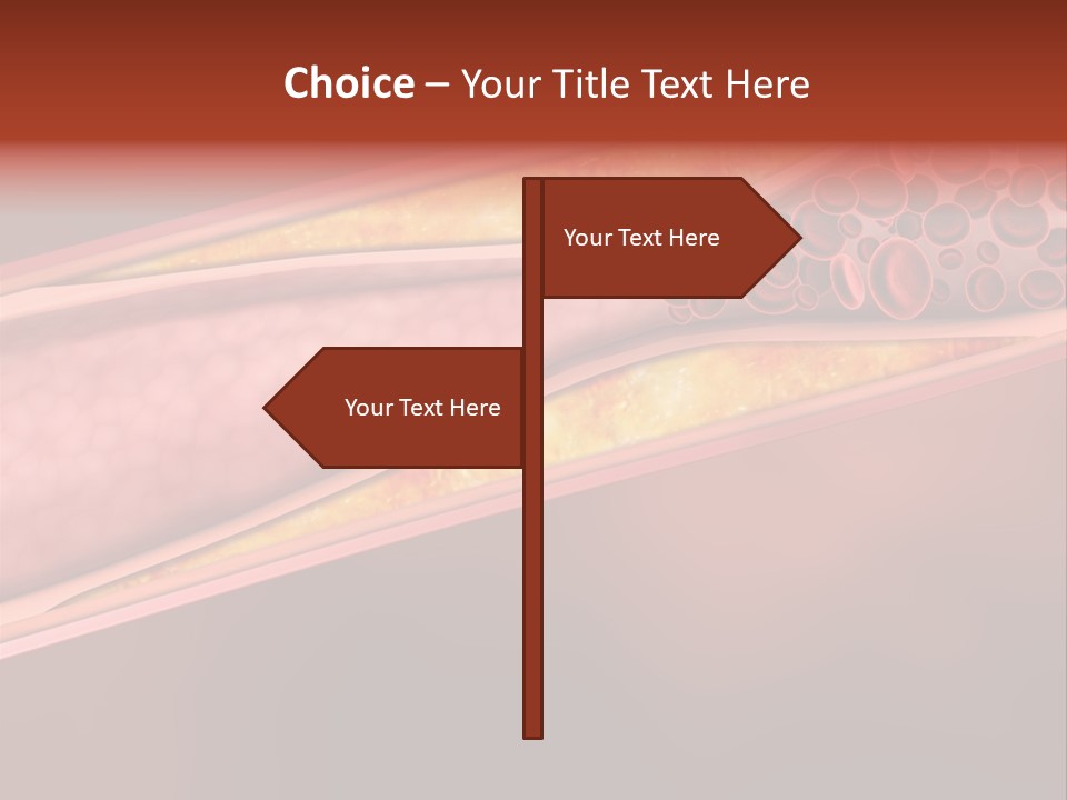 Sick Vascular Disease PowerPoint Template