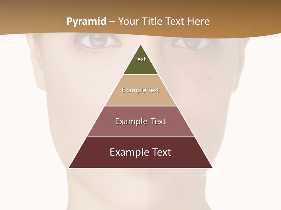 Lips Beautiful Face PowerPoint Template