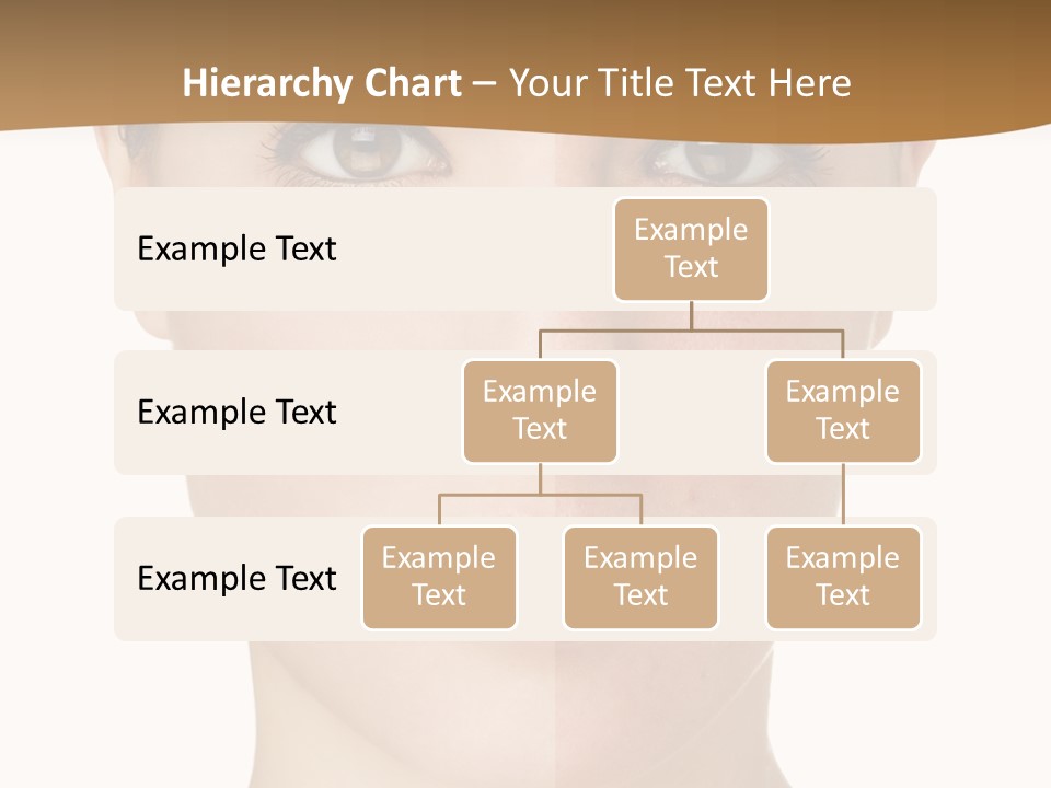Lips Beautiful Face PowerPoint Template