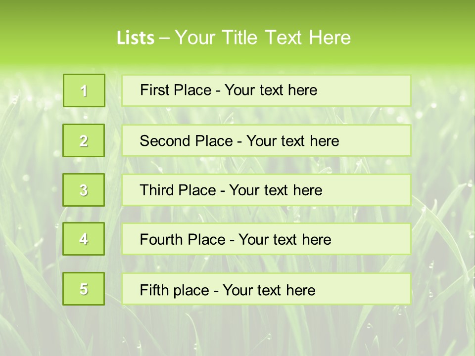 Season Contrast Moist PowerPoint Template