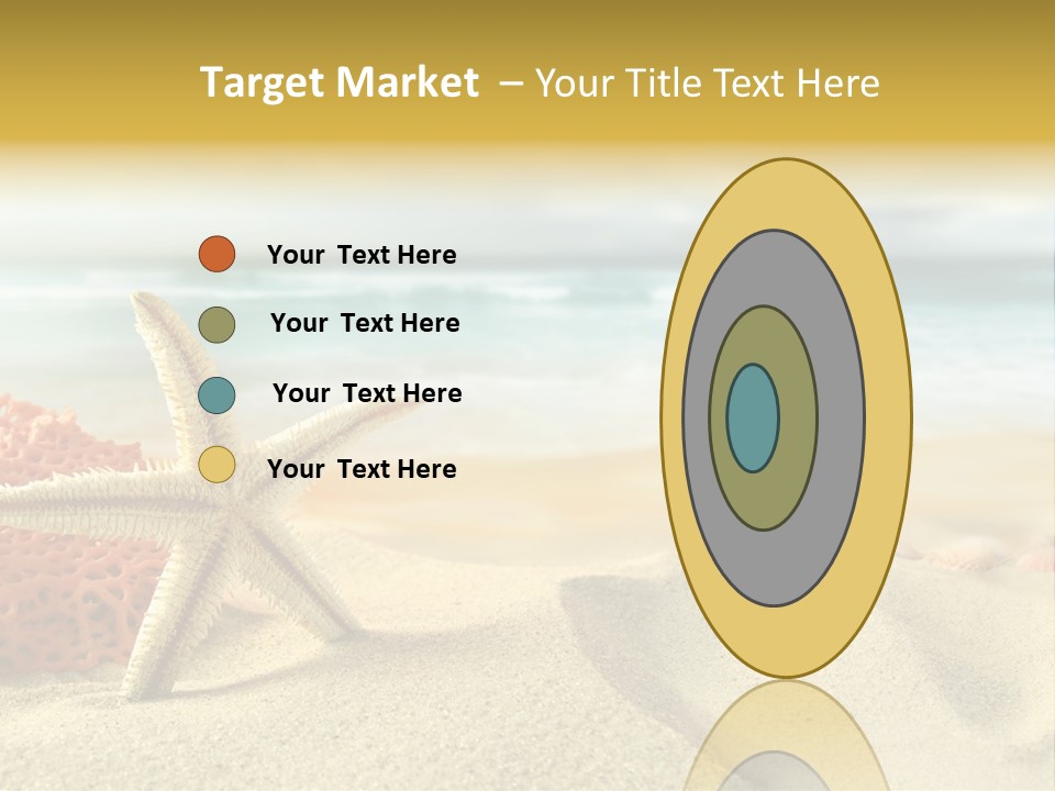 Exotic Shells Paradise PowerPoint Template