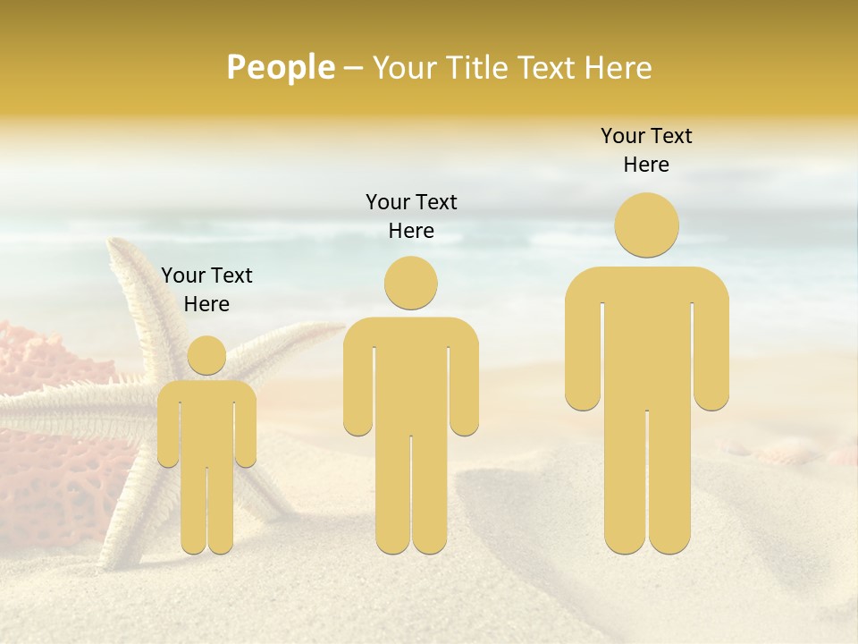 Exotic Shells Paradise PowerPoint Template