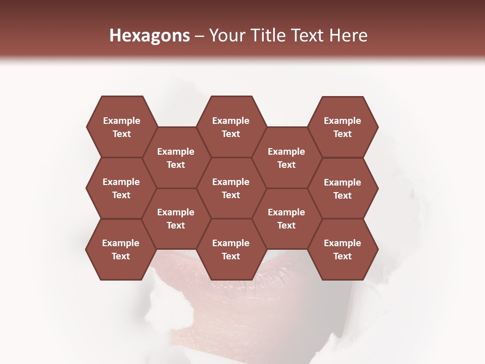 Examining Hole Danger PowerPoint Template