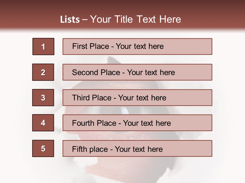 Examining Hole Danger PowerPoint Template