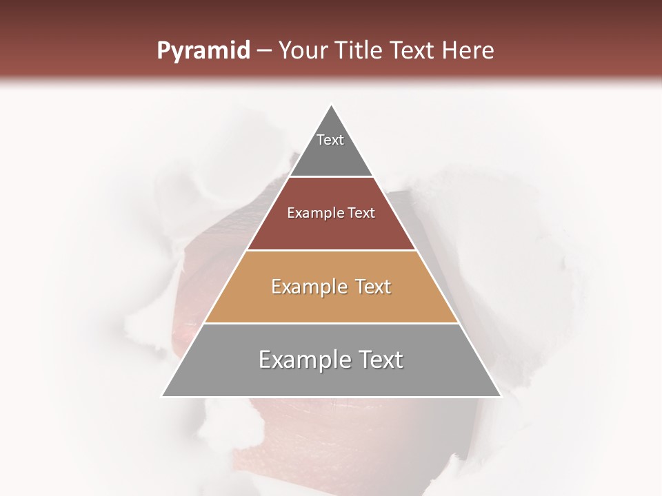 Examining Hole Danger PowerPoint Template