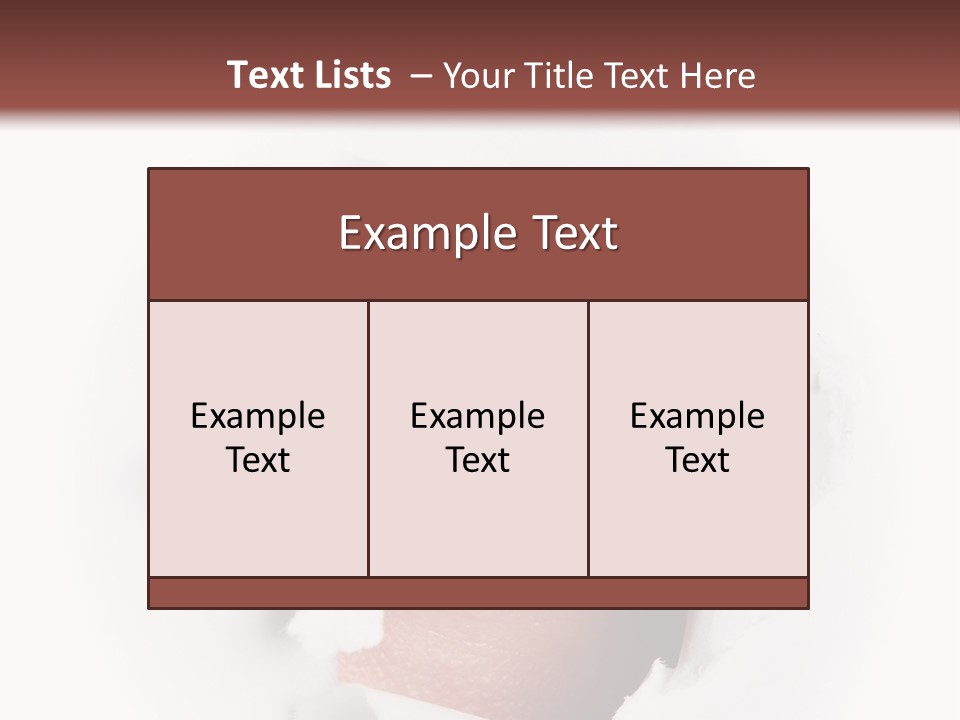 Examining Hole Danger PowerPoint Template